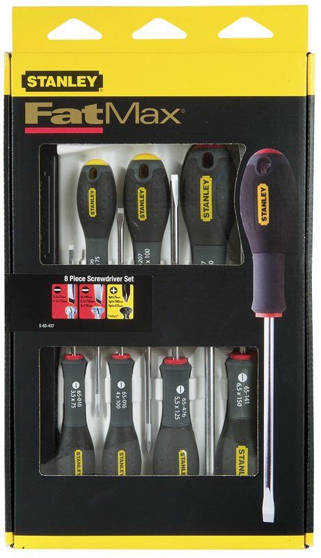 STANLEY 0-65-437 Fatmax 8 Parça Tornavida Takımı