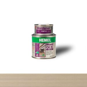 Hemel 15749 Wood Oil 2C Ahşap İçin Doğal Yağ 300ml Chalk White