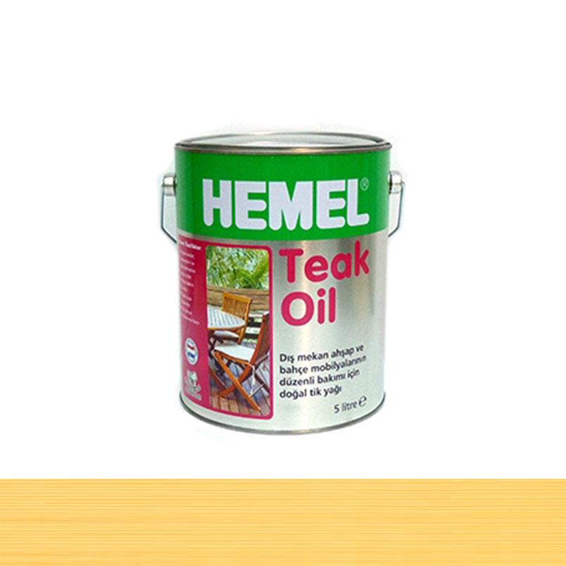 Hemel 10817 Teak Oil 5 Litre Tik Yağı