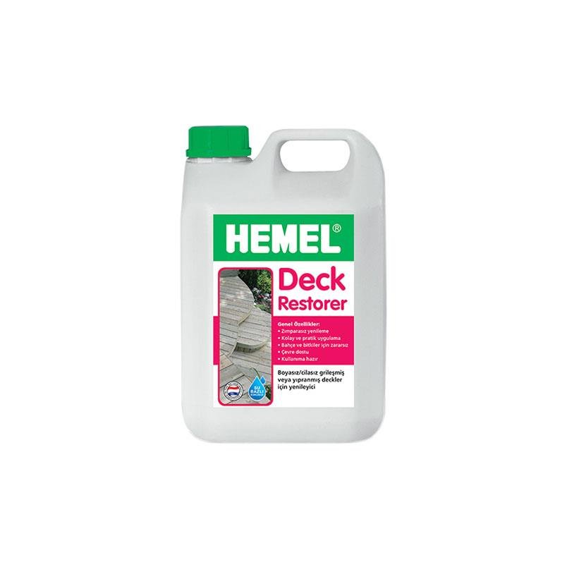 Hemel 10813 Deck Restorer 2.5 Lt Ahşap Yenileyici ve Temizleyici