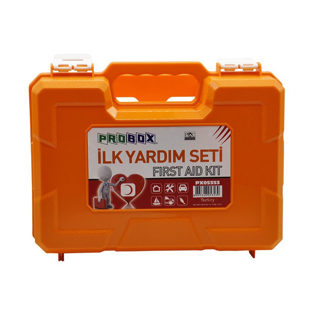 Probox PX05353 Yönetmeliğe Uygun İlk Yardım Seti Duvara Monte