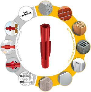 Tox Tri Plastik Dübel 14x75 mm 2 Adet
