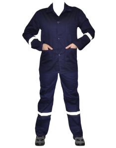 İş Elbisesi Mont Pantolon Takım 16/12 Gabardin Kumaş - XL