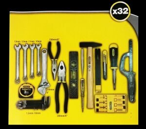 STANLEY 1-90-598 Dıy Mekanik Set 32 Parça