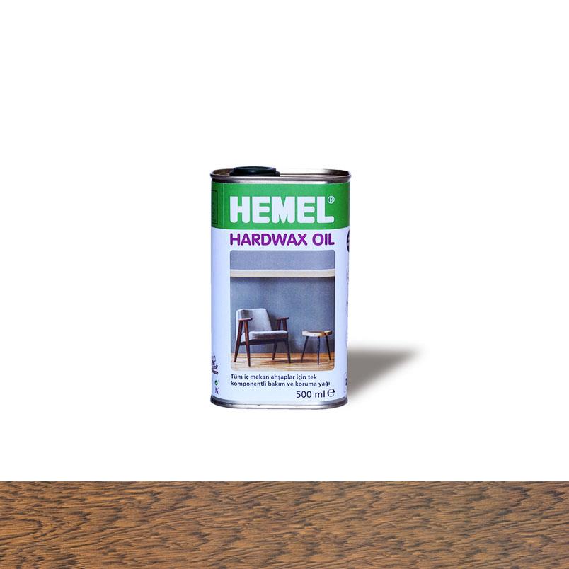 Hemel 18823 Hardwax Oil 0.5Lt Bakım ve Koruma Yağı Chocolate