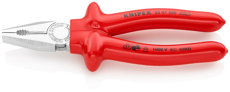 KNIPEX 0307200 Elektrikçi 1000V Kombine Pense 200 mm VDE