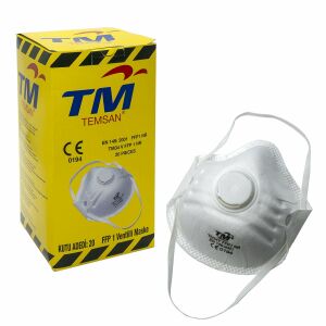 TM Toz Maskesi TM34V Ventilli FFP1 NR 20 li Paket