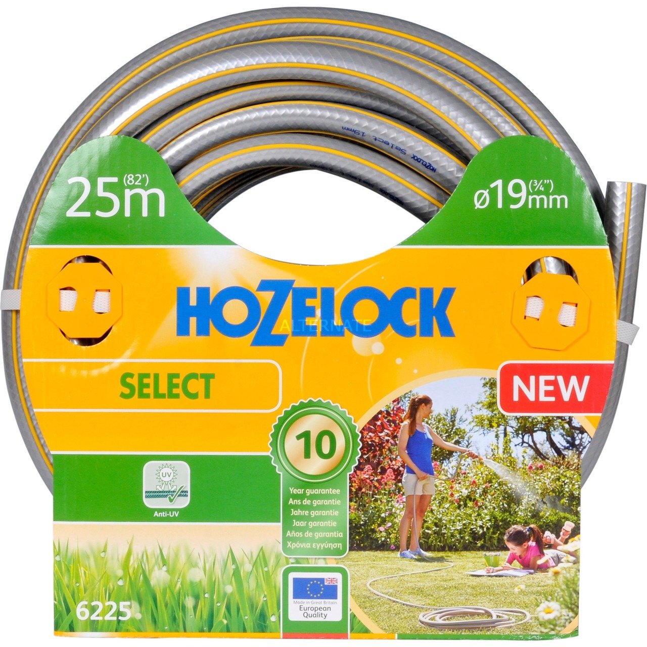 Hozelock 6225H Bahçe Hortum Select 3/4'' 25 M