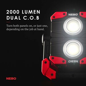 Nebo NE0015 Omni 2K Şarjlı Çok Yönlü Fener 2000 Lümen