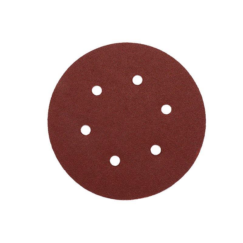 Cırtlı Zımpara 150 mm 6 Delikli (Alüminyum Oxide) 800 Kum