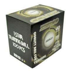 Tek Yıldız Plastik 40 mm Masa Tenisi Topu (100 lü kutu)