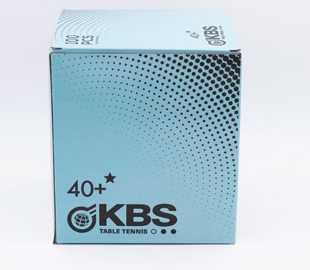 KBS 100'LÜ KUTU PLASTİK 40 MM 1 YILDIZ ANTRENMAN TOPU