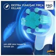 Oral-B Vitality Pro Spiderman Özel Seri Çocuklar İçin Şarj Edilebilir Diş Fırçası