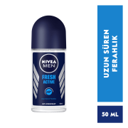 Nivea Roll-On Fresh Active 50 ml Erkek