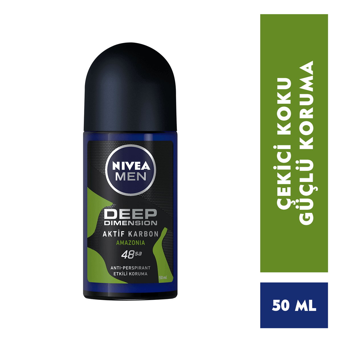 Nivea Men Deep Dimension Amazonia Deodorant Roll-On 50 ml
