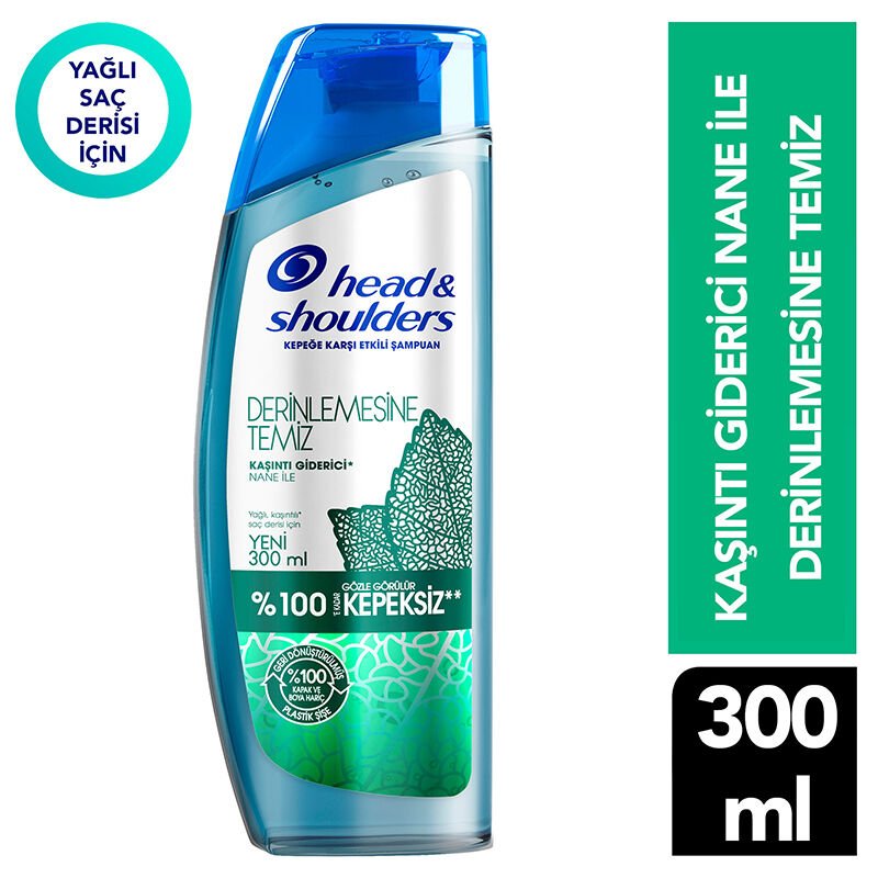 Head & Shoulders Derinlemesine Temiz Saç Derisi Detoksu Kepeğe Karşı Etkili Şampuan 300 ml