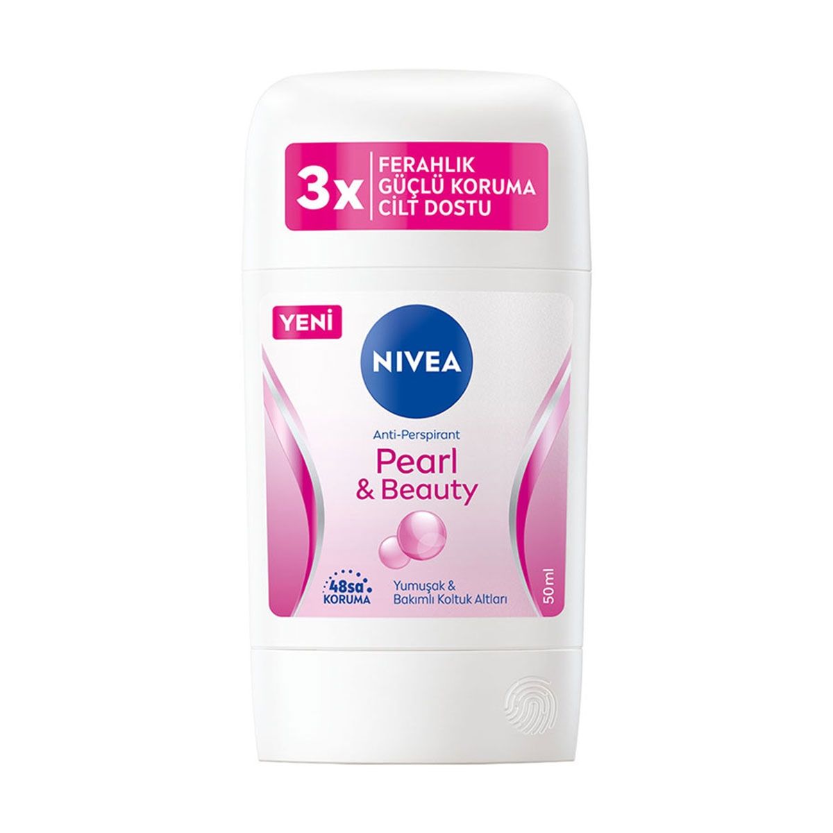 Nivea Kadın Stick Deodorant Pearl & Beauty 48 Saat Anti-Perspirant Koruma 50 ml