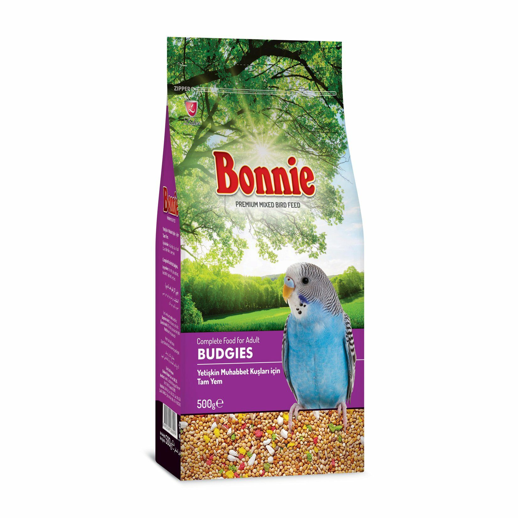 Bonnie Muhabbet Kuşu Yemi 500 Gr