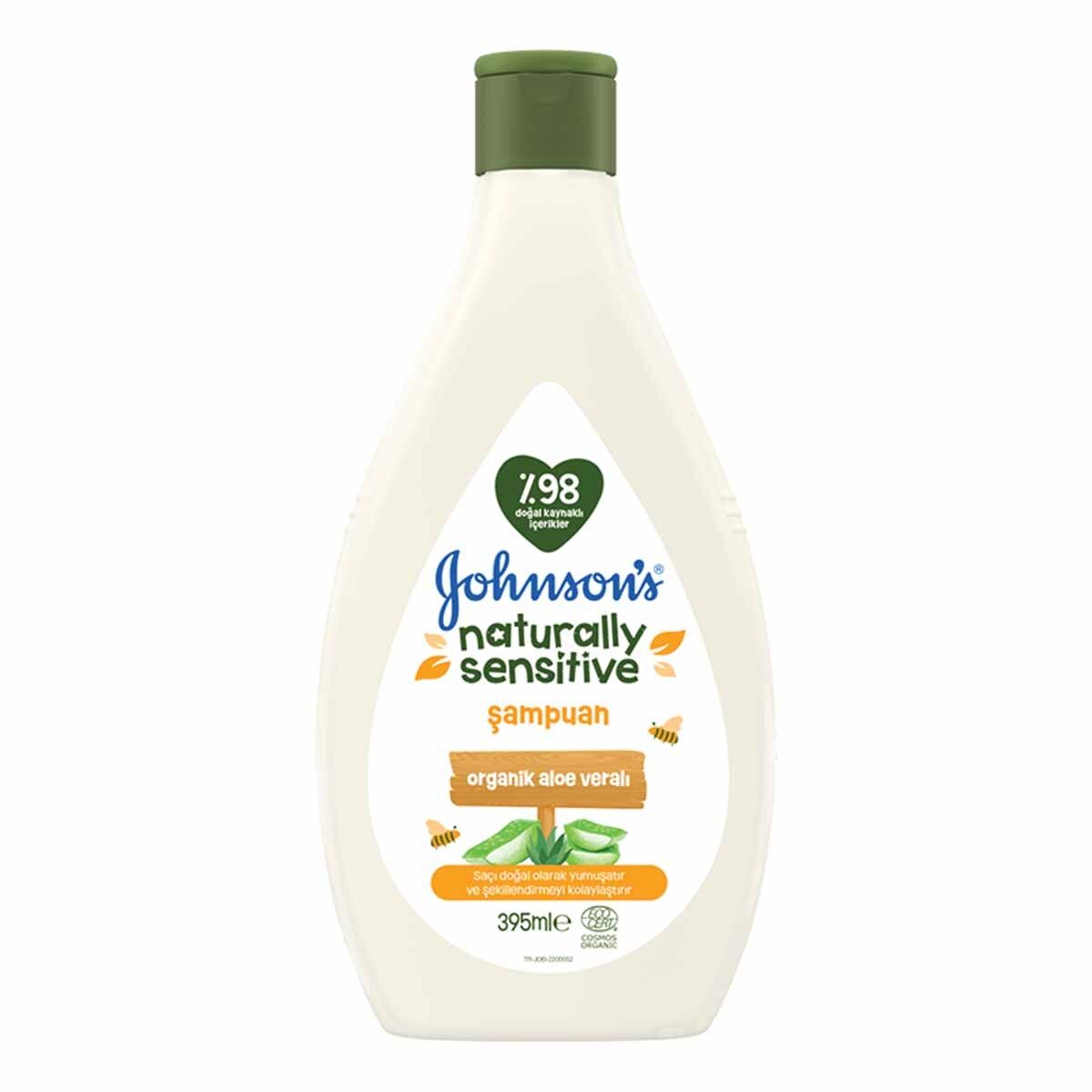 Johnson's Baby Naturally Sensitive Şampuan 395 ml