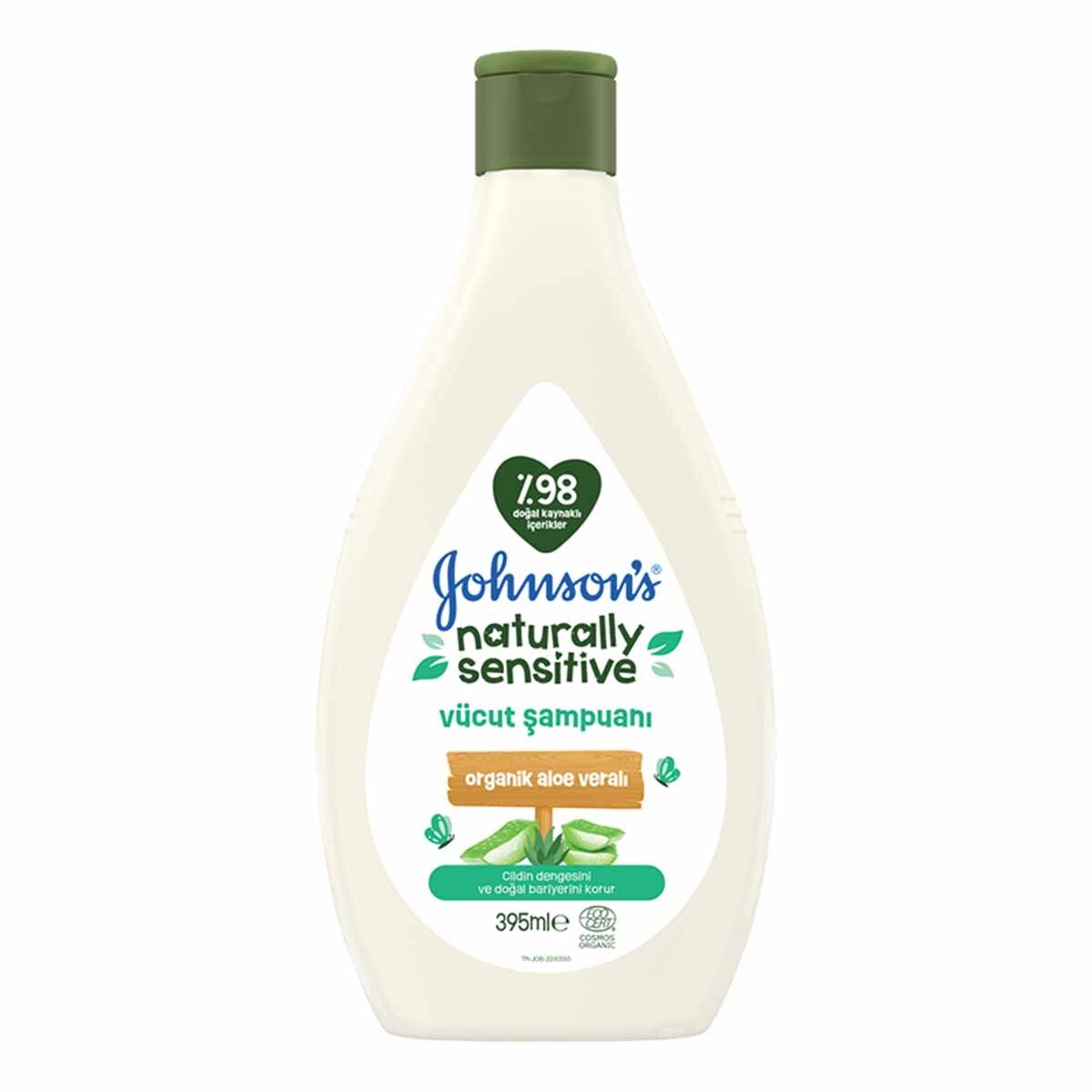 Johnson's Baby Naturally Sensitive Vücut Şampuanı 395 ml