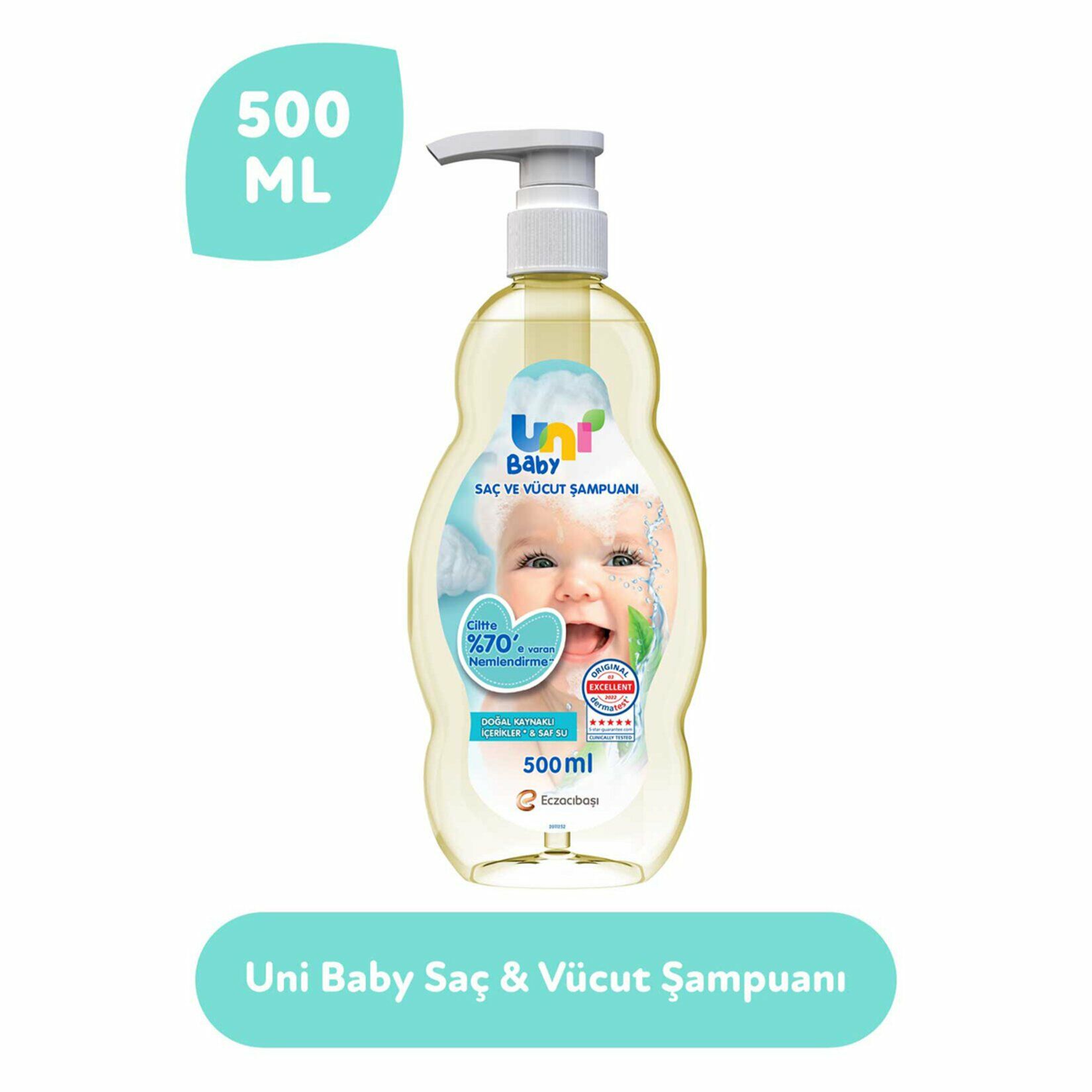 Uni Baby Saç Ve Vücut Şampuanı 500 ml