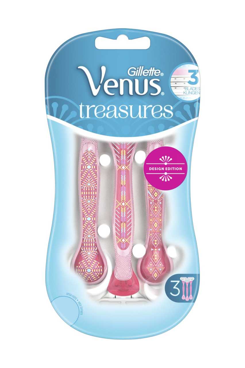 Gillette Venus Tıraş Makinesi Treasures Pembe