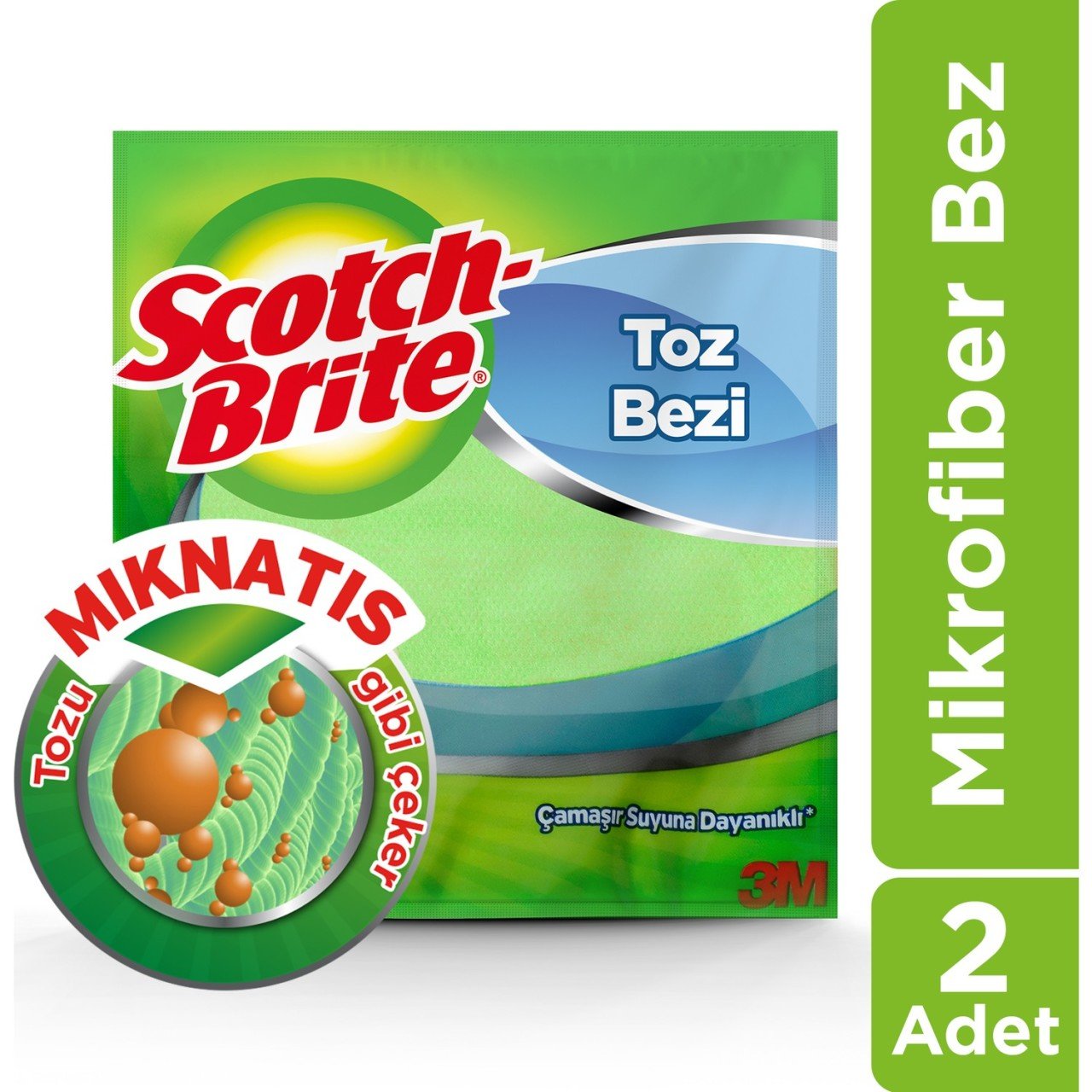 Scotch Brite Mikrofiber Toz Bezi 2'li