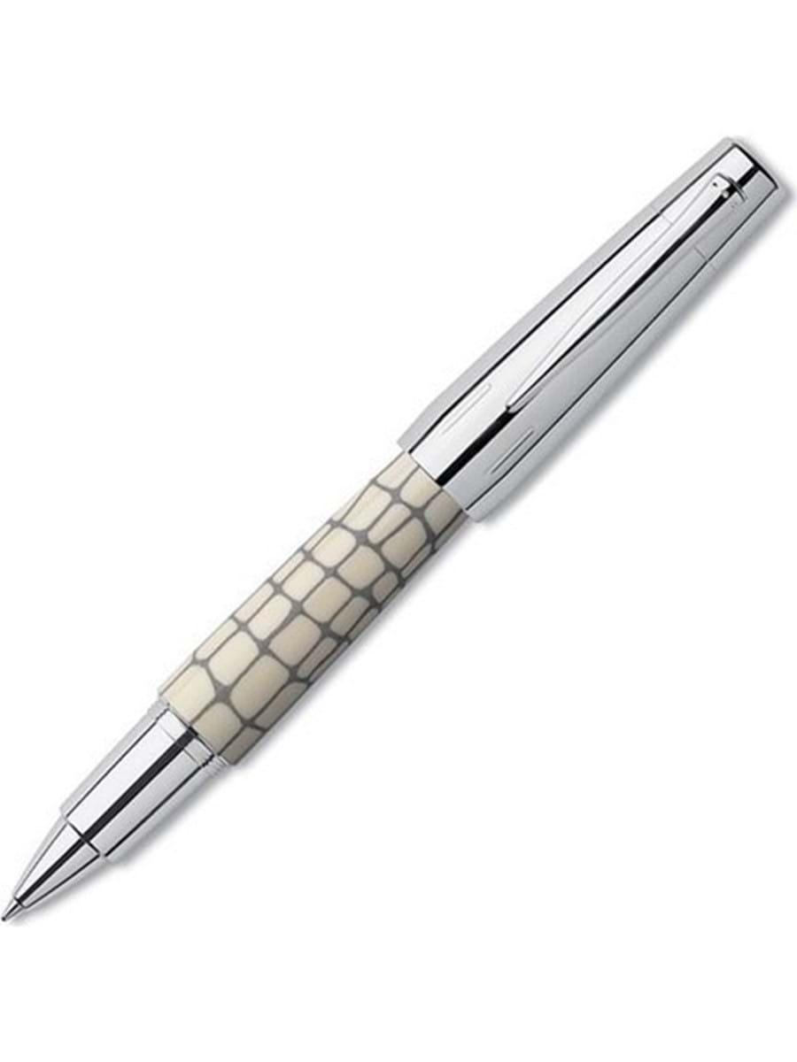 Faber Castell E-Motion Kroko Roller Ivory