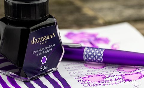 Waterman Şişe Mürekkep Mor 50ml.