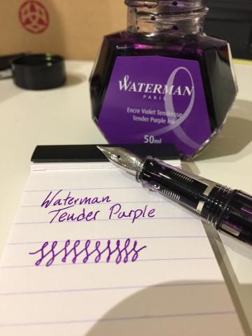 Waterman Şişe Mürekkep Mor 50ml.