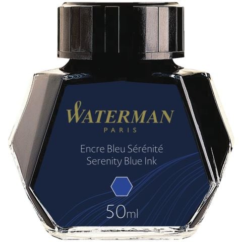 Waterman Şişe Mürekkep Mavi 50ml.