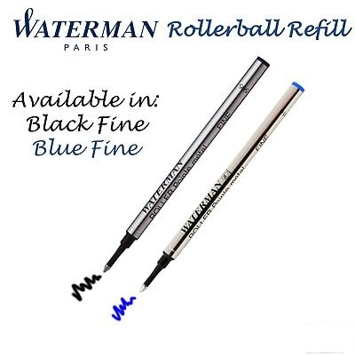 Waterman Roller Kalem Yedeği Fine Uç Siyah