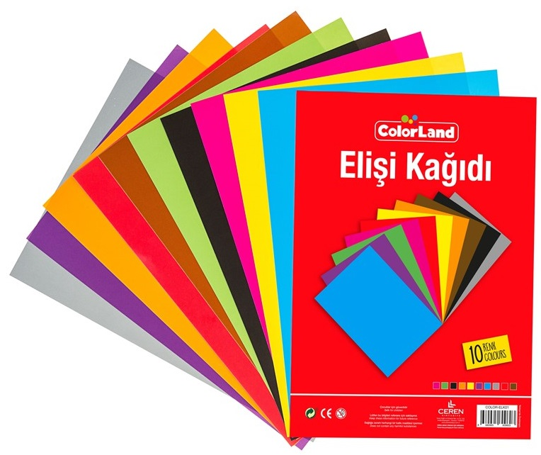 Keskincolor Elişi Kağıdı 10 Renk