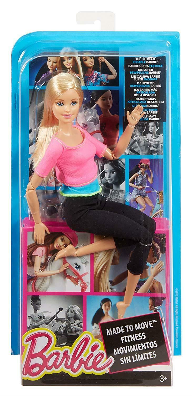 Barbie Sonsuz Hareket Sarışın Bebeğim DHL82