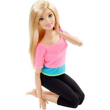 Barbie Sonsuz Hareket Sarışın Bebeğim DHL82