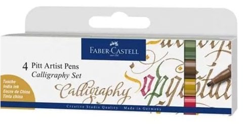 Faber Castell Pitt Artist Pen Kaligrafi Seti 4'lü