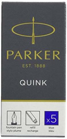 Parker Quink Dolma Kalem Kartuşu Uzun Mavi