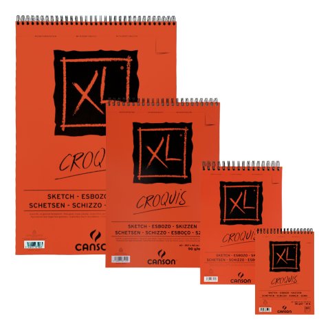 Canson Sketchbook XL Croquis A4 90g 50YP.