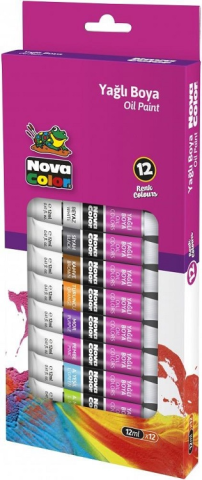 Nova Color Yağlı Boya 12ML 12 Renk