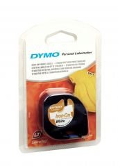 DYMO LetraTag Plastik Şerit (12 mm X 4 mt) Sarı S0721620
