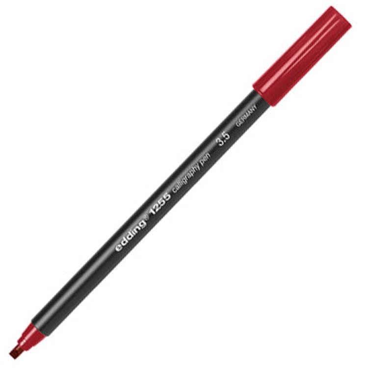 Edding 1255 Kaligrafi Kalemi 3.5mm. Bordo