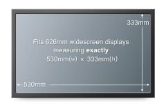 3M Ekran Gizlilik Filtresi PF324W (24'')
