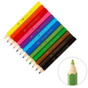 Faber Castell Karton Kutu Boya Kalemi 12 Renk Yarım Boy