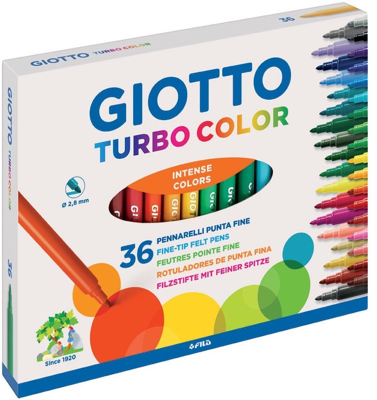 Giotto Keçeli Kalem Turbo Color 36 Renk