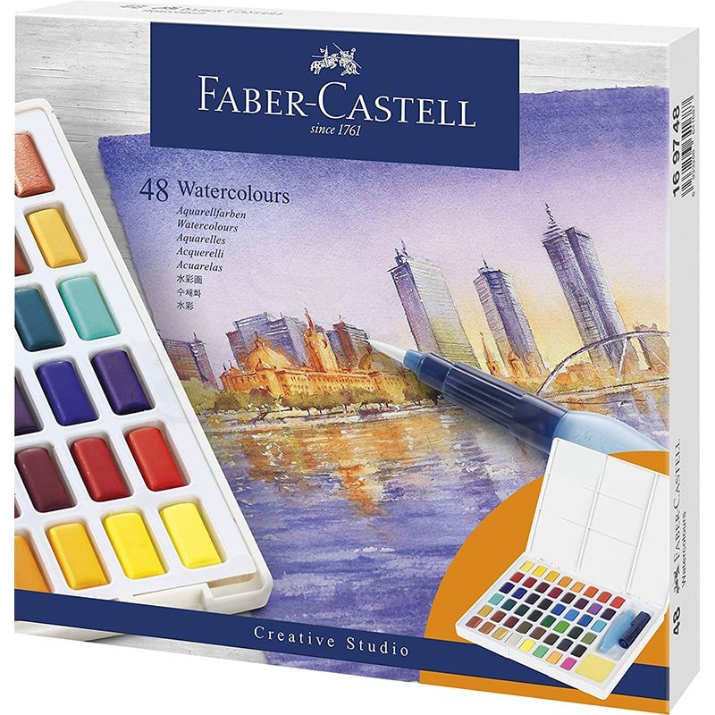 Faber Castell Creative Studio Tablet Suluboya 48'li