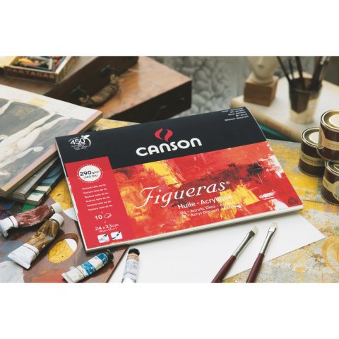 Canson Figueras Yağlı Boya Blok 24x33 290gr.10 Sayfa