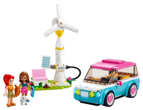 Lego Friends 41443 Olivia'nın Elektrikli Arabası