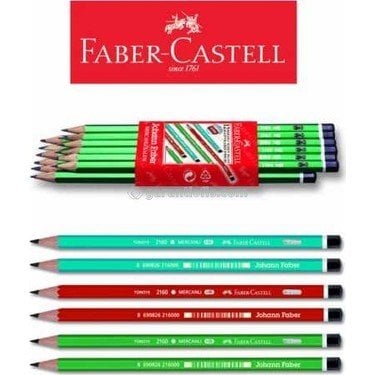 Faber Castell Mercanlı Kurşun Kalem 12'li