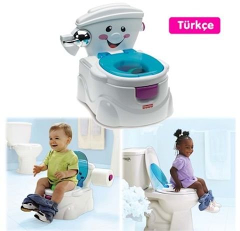 Fisher Price Eğitici ve Eğlenceli Tuvalet BMD23