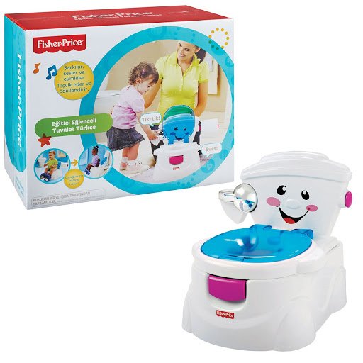 Fisher Price Eğitici ve Eğlenceli Tuvalet BMD23